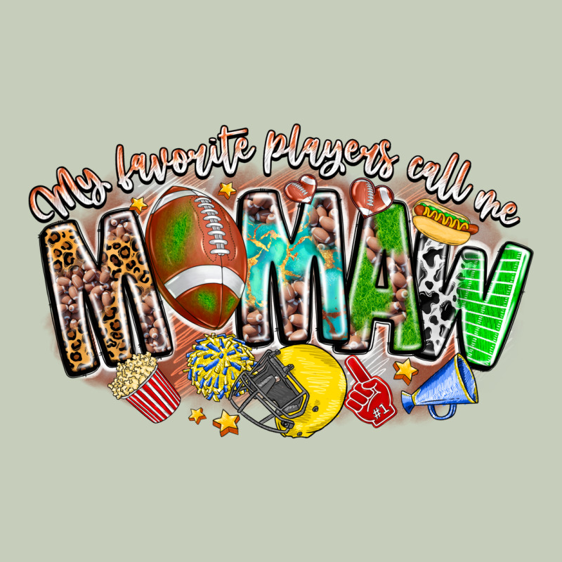 My Favorite Players Call Me Mawmaw Ladies Tee by CowhideDigitalArt | Teevron