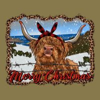 Merry Christmas Highland Cow With Farm Premium Hoodie | Teevron
