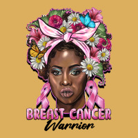 Breast Cancer Warrior Black Woman Premium Hoodie | Teevron