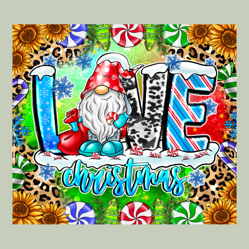 Love Christmas Gnome Ladies Tee by CowhideDigitalArt | Teevron