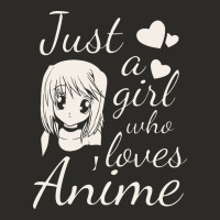 Just A Girl Who Loves Anime Heavy Core Tee | Teevron