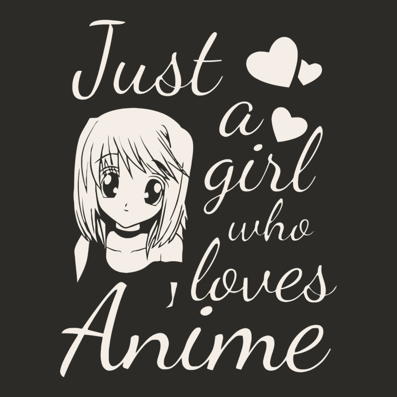 Just A Girl Who Loves Anime Heavy Core Tee by DesigneFamous | Teevron