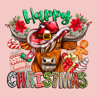 Happy Christmas Cow Urban Heavy Tee | Teevron