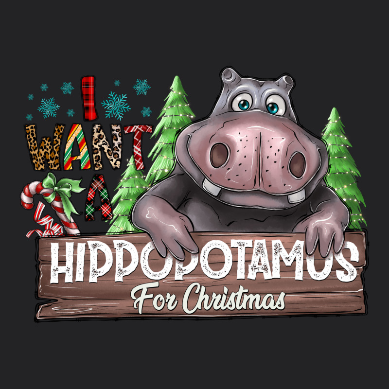 Iwant Hippopota Maps For Christmas Vintage Tee by CowhideDigitalArt | Teevron