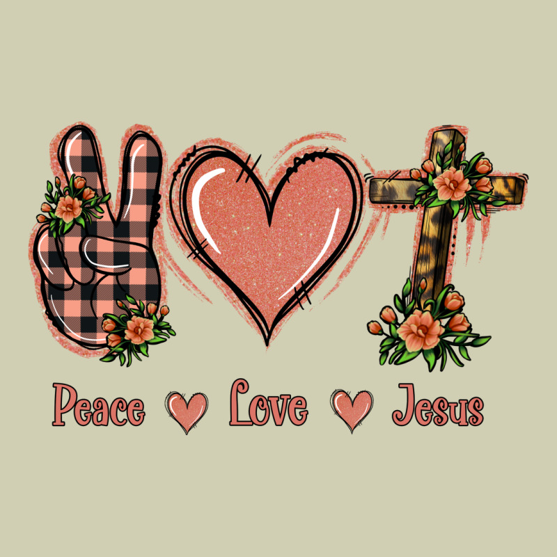Peace Love Jesus Heavy Core Tee by Jasminsmagicworld | Teevron