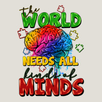 The World Needs All Kinds Of Minds Heavy Core Tee | Teevron