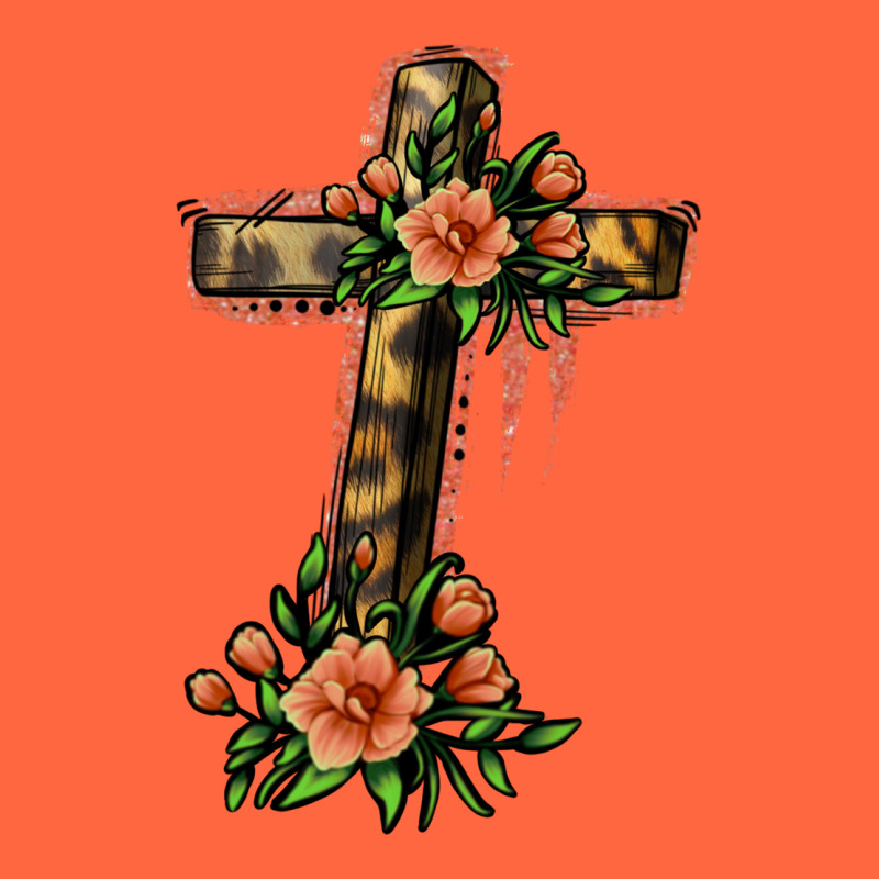Flower Cross Premium Hoodie by Jasminsmagicworld | Teevron