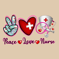 Peace Love Nurse Heavyweight Sweatshirt | Teevron
