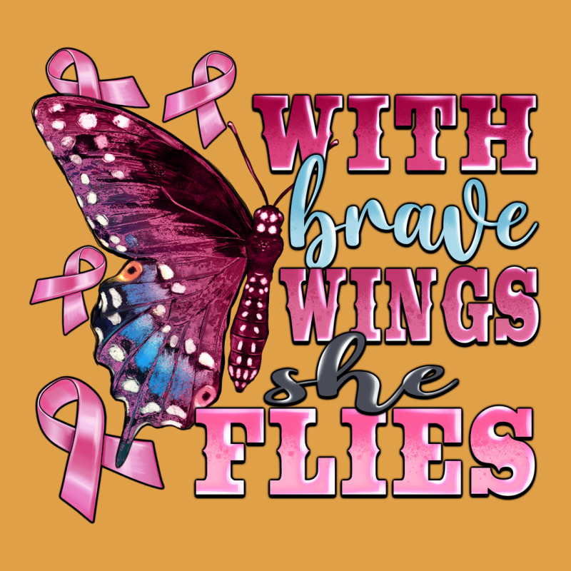 With Brave Wings She Flies Premium Hoodie by BarkalooDesign | Teevron