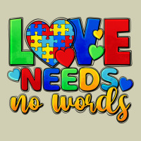 Love Needs No Words Heavy Core Tee | Teevron