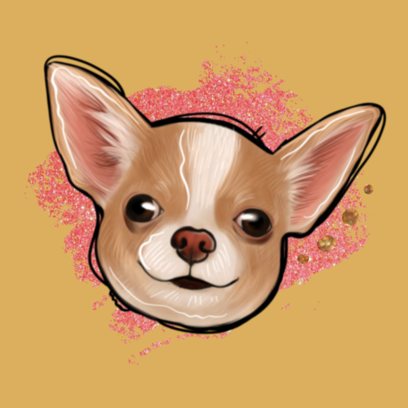 Chihuahua Pink Glitter Premium Hoodie by Jasminsmagicworld | Teevron