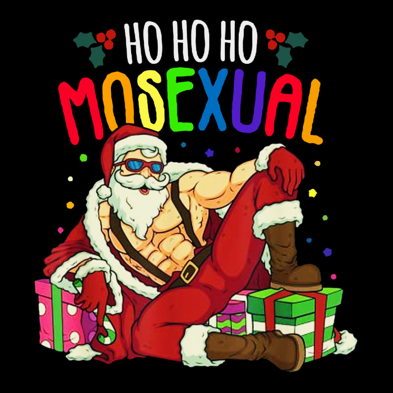 Mens Ho Ho Ho Mosexual Heavy Core Tee by DesigneFamous | Teevron