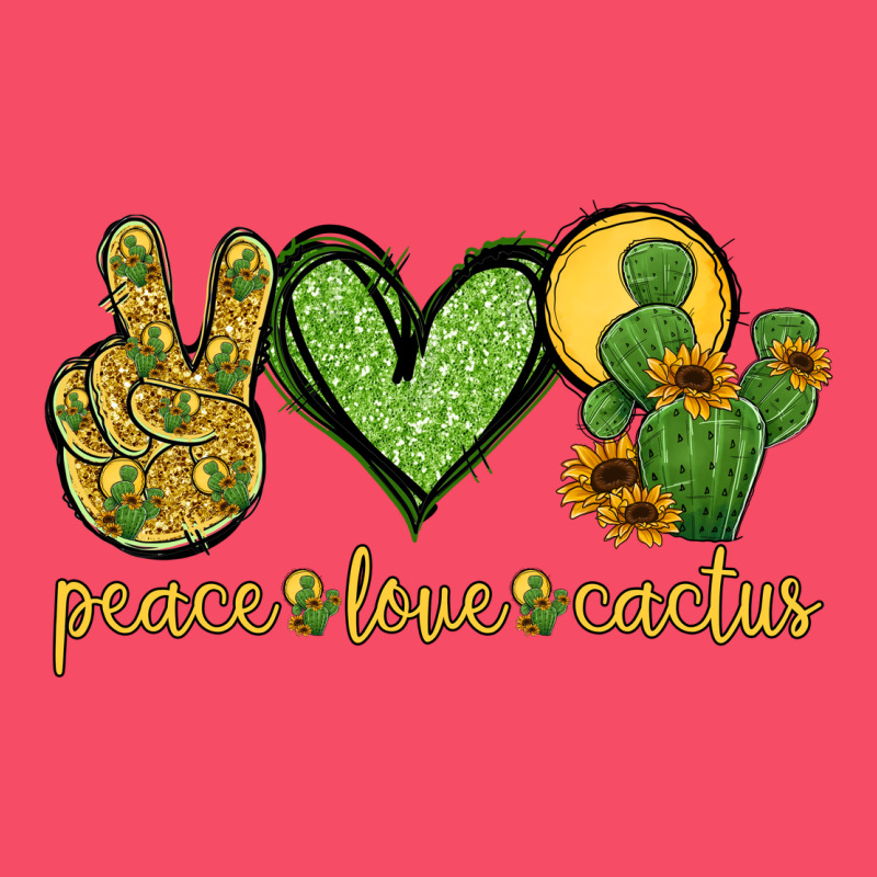 Peace Love Cactus Premium Sweatshirt by Jasminsmagicworld | Teevron
