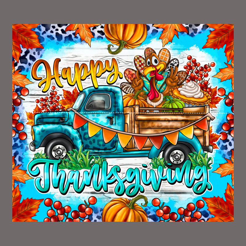 Happy Thanksgiving Urban Heavy Tee by CowhideDigitalArt | Teevron