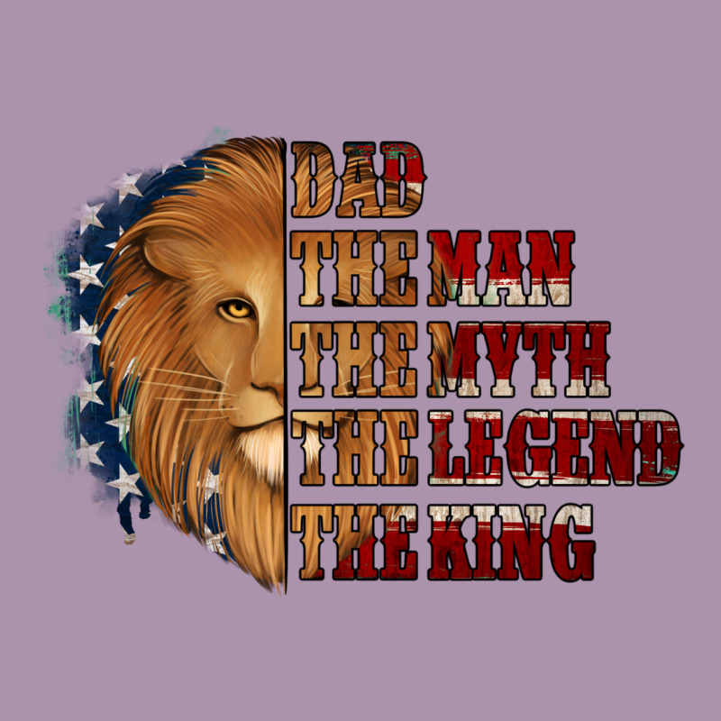 Dad The Man The Myth The Legend The King Heavyweight Hoodie by Jasminsmagicworld | Teevron