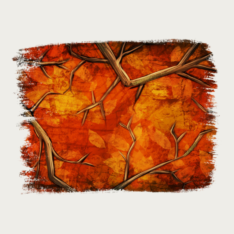 Orange Hunter Camouflage Pattern Brushstroke Zipper Hoodie by Jasminsmagicworld | Teevron