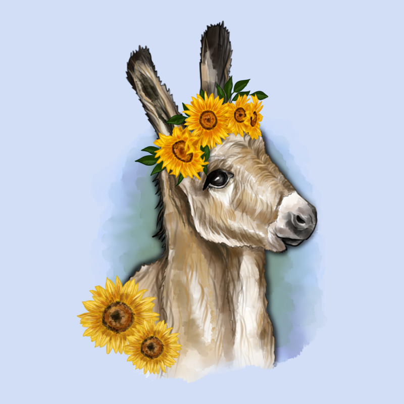 Sunflower Baby Donkey Urban Hoodie by RanaPortraitStore | Teevron