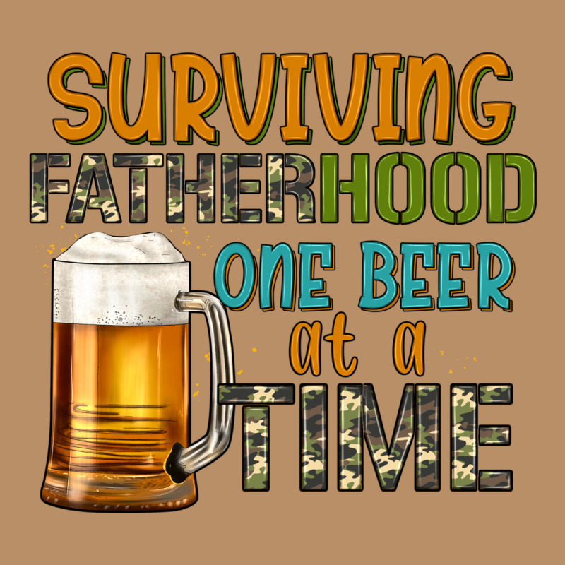 Surviving Fatherhood One Beer At A  Time Vintage Hoodie by Artiststas | Teevron