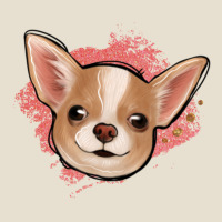 Chihuahua Pink Glitter Urban Heavy Tee | Teevron
