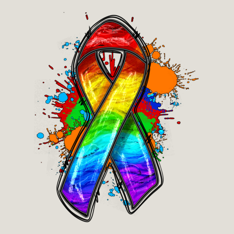 Pride Ribbon Heavy Core Tee by FaDigitalArtStudio | Teevron