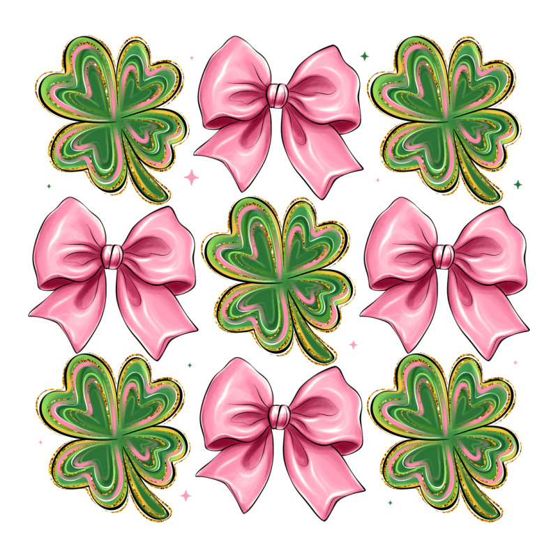 Clover Bow Ladies Tee by CowhideDigitalArt | Teevron