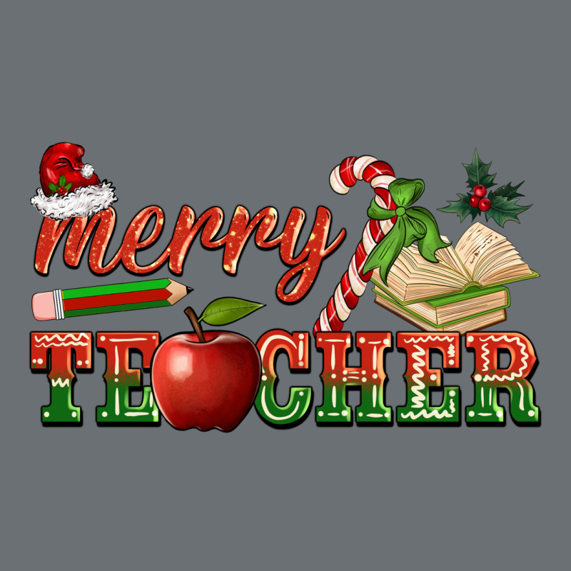 Merry Teacher Premium Hoodie by BarkalooDesign | Teevron
