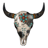 Cowhide Bull Skull | Teevron