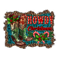 Howdy Christmas Boots Heavyweight Hoodie | Teevron