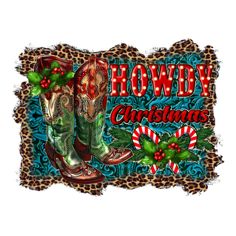 Howdy Christmas Boots Heavyweight Hoodie by RanaPortraitStore | Teevron