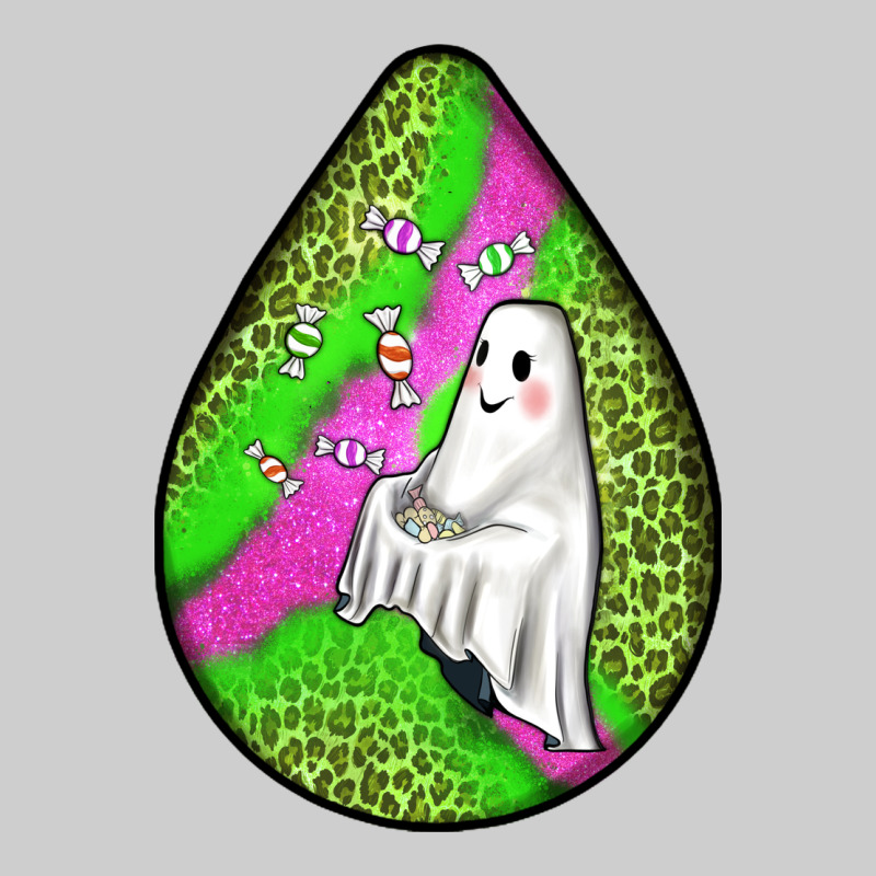 Halloween Ghost Teardrop Premium Tee by BundleAndBundleShop | Teevron