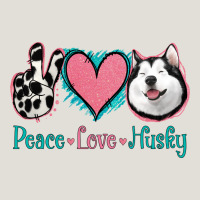 Peace Love Husky Heavy Core Tee | Teevron