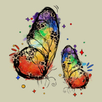 Rainbow Butterfly Pride Heavy Core Tee | Teevron
