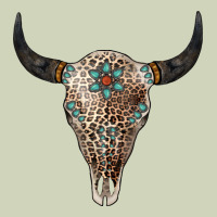 Leopard Bull Skull Heavyweight Hoodie | Teevron