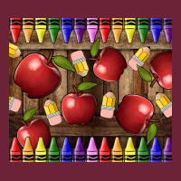 Crayons And Apples Long Sleeve Tee | Teevron