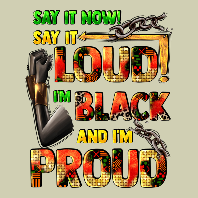 Say It Now! Say It Loud! I'm Black And I'm Proud Heavy Core Tee by FaDigitalArtStudio | Teevron