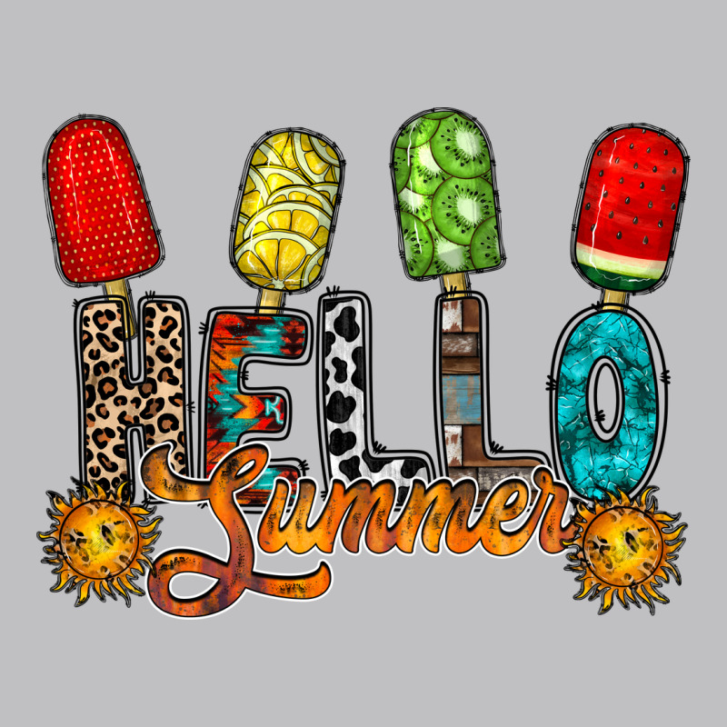 Hello Summer Long Sleeve Tee by RacoonDesign | Teevron