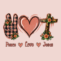 Peace Love Jesus Premium Sweatshirt | Teevron