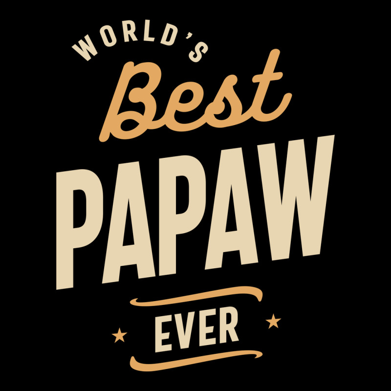 Mens Best Papaw Ever Funny Dad / Grandpa Heavy Core Tee by DesigneFamous | Teevron