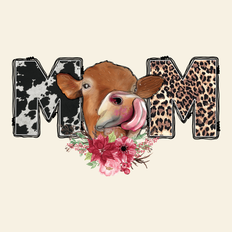 Mom Cow Vintage Tee by CowhideDigitalArt | Teevron