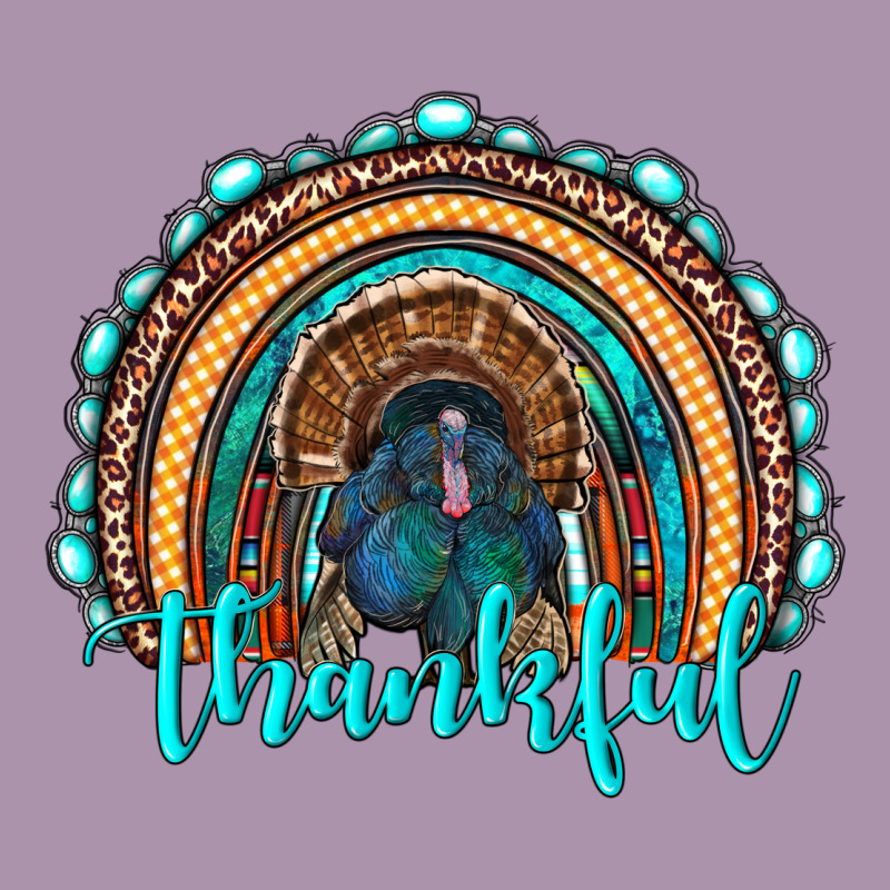 Western Thanksgiving Rainbow With Turkey Heavyweight Hoodie by RanaPortraitStore | Teevron