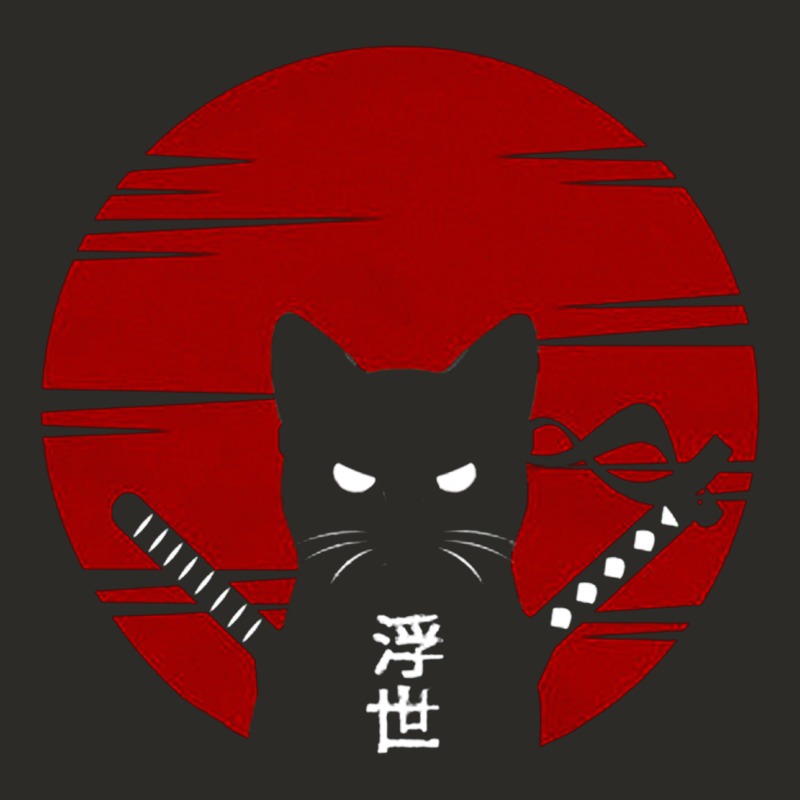 Ninja Cat Japanese Heavy Core Tee by DesigneFamous | Teevron