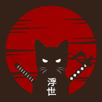 Ninja Cat Japanese Heavy Core Tee | Teevron