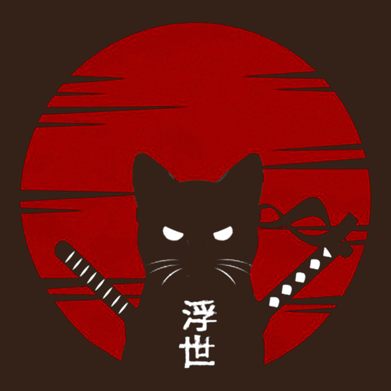 Ninja Cat Japanese Heavy Core Tee by DesigneFamous | Teevron