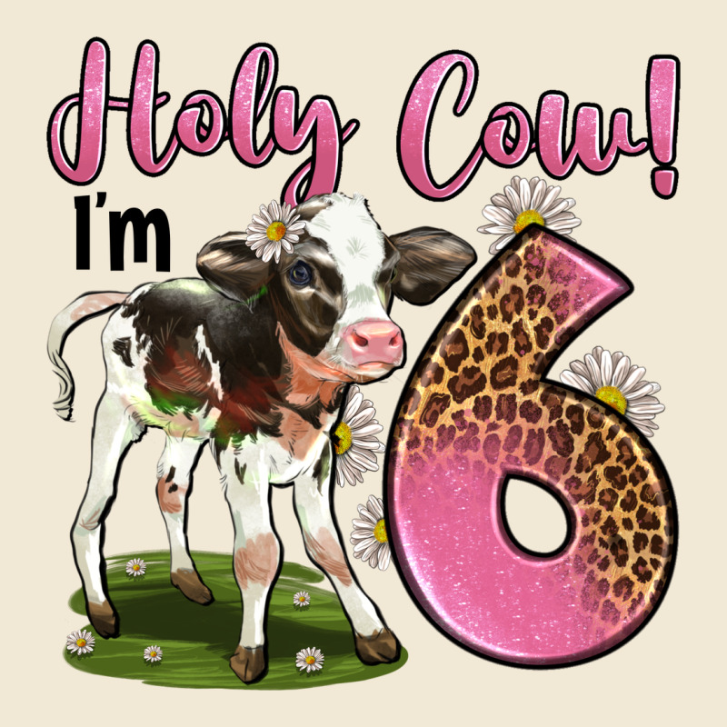 Holy Cow I'm 6 Years Old Ladies Tee by LillyAllenDesigns | Teevron