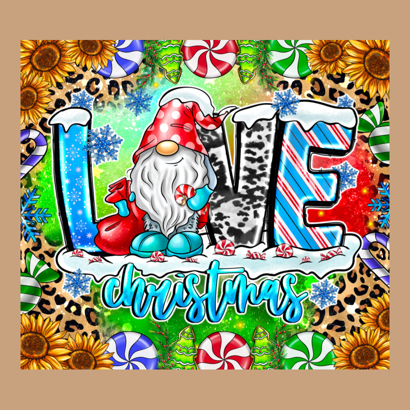 Love Christmas Gnome Vintage Tee by CowhideDigitalArt | Teevron