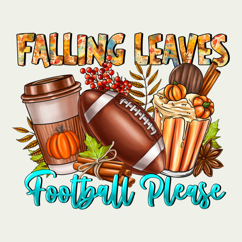 Falling Leaves Football Please Urban Heavy Tee by CowhideDigitalArt | Teevron