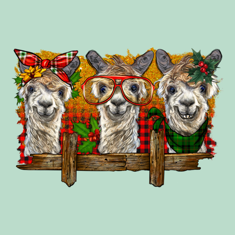 Christmas Alpacas Premium Hoodie by BarkalooDesign | Teevron