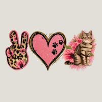 Peace Love Cats Heavy Core Tee | Teevron