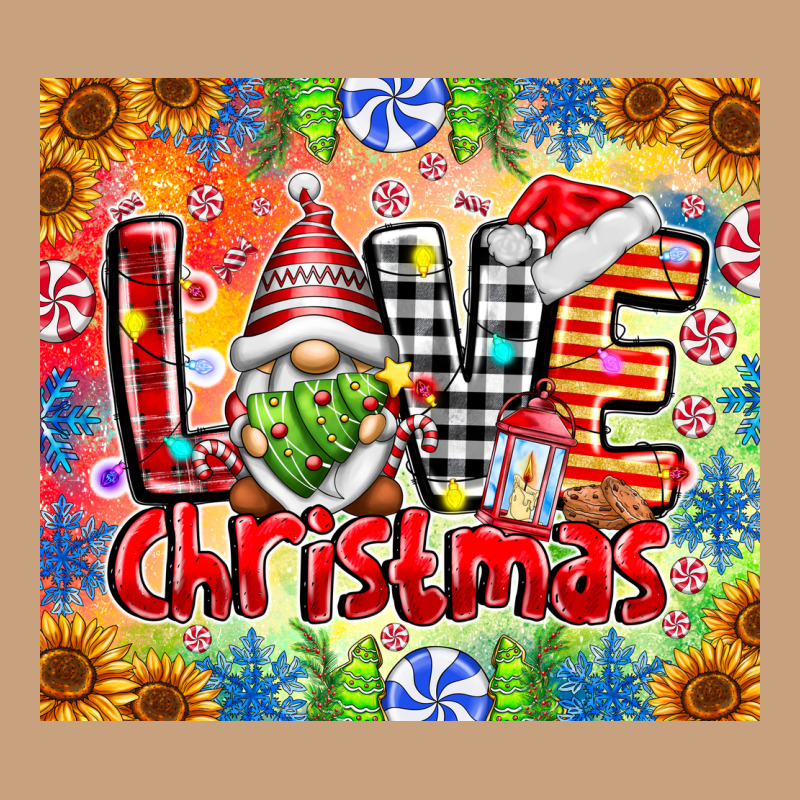 Love Christmas Gnome Vintage Tee by CowhideDigitalArt | Teevron