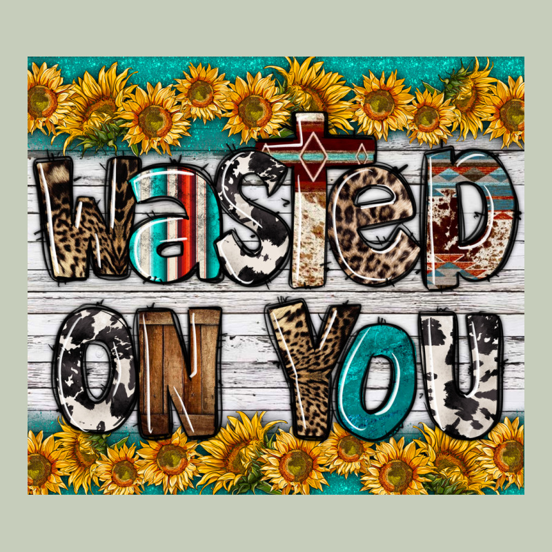 Western Wasted On You Long Sleeve Tee by LillyAllenDesigns | Teevron